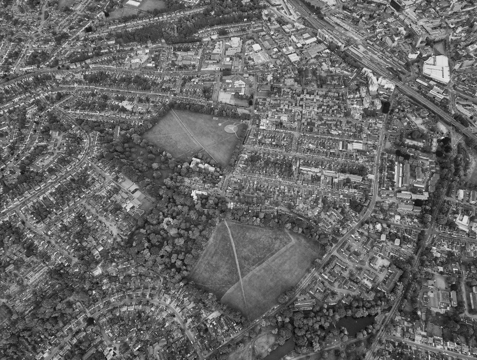 Map-style view of the South End Arts District area